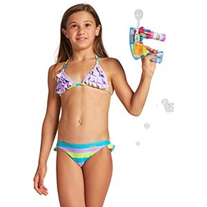 arena Ensemble Bikini G Sweetie Jr Triangle 2 pièces pour Fille, Garçon, Ensemble Bikini, , Lilac/Lilas Multi, 12 Ans - Publicité