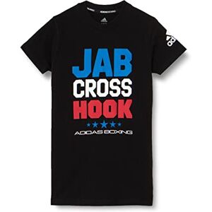 Adidas Boxing JCH T-Shirt, Blackwhite, L Unisex Kids - Publicité