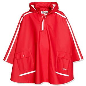 Playshoes Blouson Fille Girls Rain Poncho Especially For Satchel Rouge Rouge 10 ans - Publicité