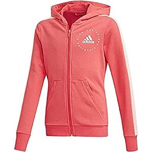 Adidas Jg Hood Cot TS Ensemble de sport pour fille Rouge/rouge/blanc 164 (13/14 ans) - Publicité