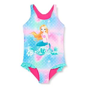 Playshoes Fille Meerjungfrau Maillot de bain une pi ce, Rose, 122-128 EU - Publicité