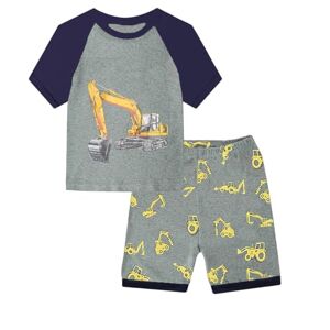 Babylike Pyjama ete Garcon, Pyjama Court de Dinosaure Lune Tracteur etc. Pyjama Deux-pièce, graçons et Filles, 100% de Coton (Groupe d’âge : 2-11 Ans) - Publicité