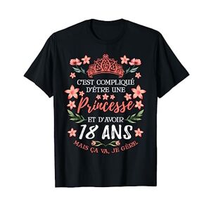 Cadeau Fille 18 Ans Anniversaire Anniv Fille 18 ans Anniversaire Humour T-Shirt - Publicité