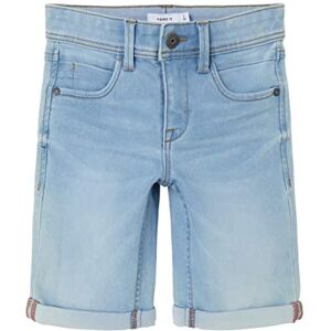 name it NKMSOFUS DNMTAX 2012 Long Shorts Noos, Light Blue Denim, 122 Garçon - Publicité