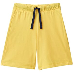 United Colors of Benetton Bermuda  Shorts, Jaune 35R, 140 cm Enfants et Adolescents - Publicité