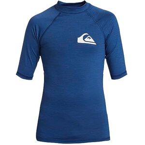 Quiksilver Garçon Everyday Upf50 Youth T-Shirt, Monaco Blue Heather, 10 Ans EU - Publicité