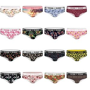 FREEGUN Pack Surprise Culotte Fille Microfibre, Modèle Aléatoirement Choisi (Lot de 3), Noir, Rose, Blanc, Multicolore, Taille 8/10 Ans - Publicité