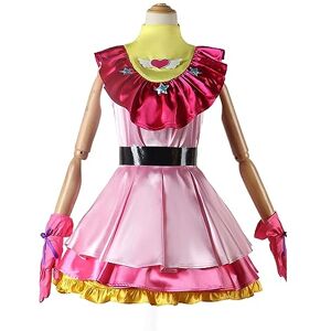 Hoshino Ai Cosplay Costume Filles Anime Robe Halloween Party Set,S-Pink - Publicité