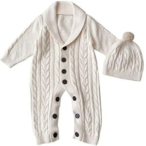 Allbestop Noël Bebe Combinaison Deguisement Bebe Noel Robes,Déguisement Enfant 3 Ans Robe Boheme Enfant Deguisement Citrouille Bébé Deguisement Noël 2 Ans Pyjama Combinaison Enfant Fill(Blanc-b,18-24 mois) - Publicité