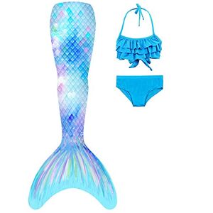 DNFUN Filles Maillots de Bain Queue de sirène avec Ensemble de Bikini,DH46,120 - Publicité