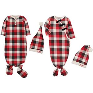 Mud Pie Buffalo Check Gown Cap Set of 2 (Boy) - Publicité