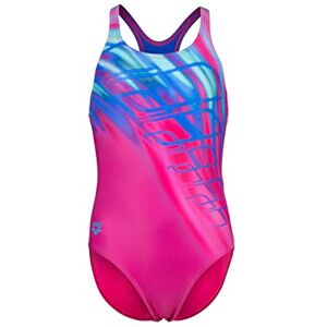 arena Girl's Shading Swimsuit Swim Pro Back L One Piece, Freak Rose/Neon Blue, 10-11 Anni - Publicité