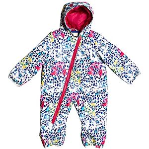 Roxy Rose Jumpsuit Infant Girls' Bright White Leopold, 12-18M - Publicité