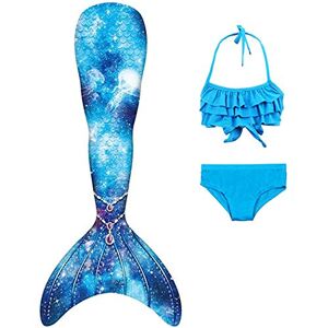 DNFUN Filles Maillots de Bain Queue de sirène avec Ensemble de Bikini,AJK15,120 - Publicité