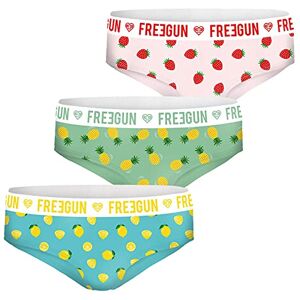 FREEGUN Lot de 3 Boxers Coton Fille (8-10 Ans, ASS1) - Publicité