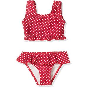 Playshoes Fille Uv-schutz Bikini Punkte Maillots deux pi ces, Rouge (8 Rot), 9 ans (Taille fabricant : 134/140) EU - Publicité