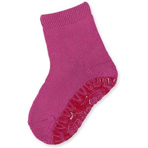 Sterntaler Calzini Con Suola Antiscivolo FLI Soft Uni Chaussettes, Violet (Magenta 745), 26 Fille - Publicité