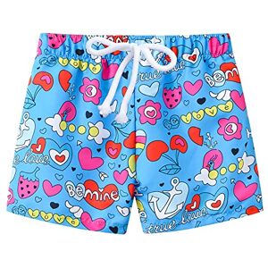 Little Hand Shorts de Plage pour Garçons Shorts de Natation pour Garçons Maillots de Bain à Séchage Rapide pour Garçons Âge 5-6 Ans, Bleu 1 - Publicité