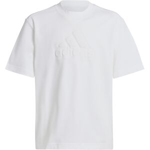 T-shirt logo piqué enfant adidas Future Icons Blanc 15/16 ans Mixte - Publicité