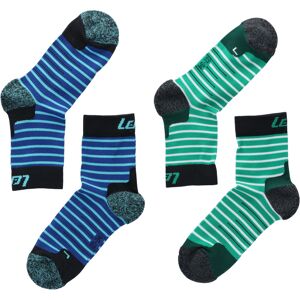 Chaussettes enfant Lenz Outdoor 1.0 Bleu 27/30 Mixte