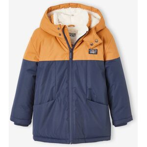 Vertbaudet Parka technique à capuche garçon doublée fausse fourrure chaudron MARRON 14A Garçon - Publicité