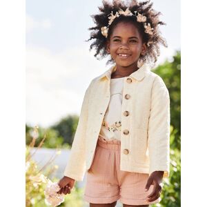 Vertbaudet Veste en broderie anglaise fille écru BLANC 14A Fille - Publicité