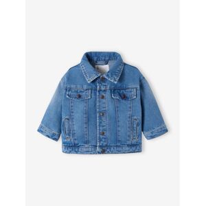 Vertbaudet Veste en jean bébé stone BLEU 9M(71CM) - Publicité