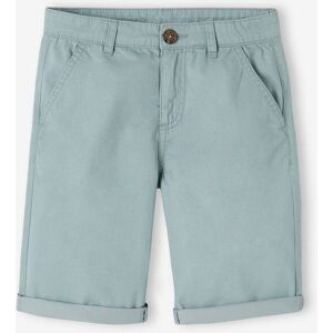 Vertbaudet Bermuda chino garçon bleu grisé BLEU 7A Garçon - Publicité