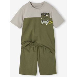 Vertbaudet Pyjashort crocodile garçon olive VERT 14A Garçon - Publicité