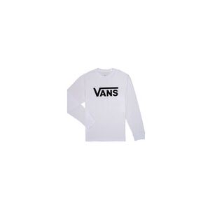 T-shirt enfant Vans BY VANS CLASSIC LS Blanc 8 / 10 ans,10 / 12 ans garcons - Publicité
