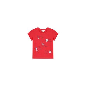 T-shirt enfant Catimini MUSIKOU Rouge 3 mois,6 mois filles
