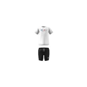 Ensembles enfant adidas GN7413 Blanc 9 / 12 mois filles - Publicité