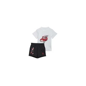 Ensembles enfant adidas SHORT TEE SET Multicolore 18 / 24 mois,3 / 6 mois,9 / 12 mois,2 / 3 ans garcons - Publicité