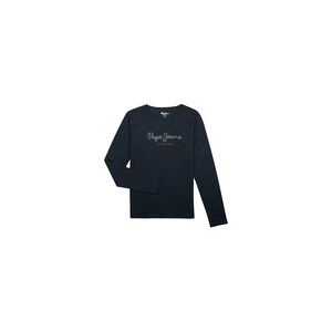 T-shirt enfant Pepe jeans HANA GLITTER LS Marine 14 ans filles - Publicité