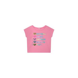T-shirt enfant Billieblush U15B48-462 Rose 5 ans,6 ans,8 ans,10 ans filles - Publicité