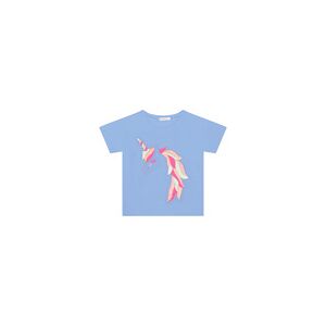 T-shirt enfant Billieblush U15B47-798 Bleu 4 ans,5 ans,6 ans,8 ans,10 ans,12 ans filles - Publicité