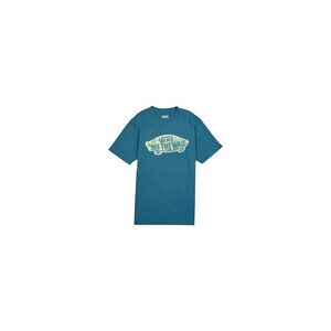 T-shirt enfant Vans OTW LOGO FILL Bleu 12 / 14 ans,16 ans garcons - Publicité
