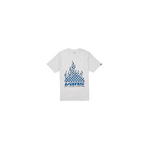 T-shirt enfant Vans REFLECTIVE CHECKERBOARD FLAME SS Blanc 8 / 10 ans,10 / 12 ans,12 / 14 ans,16 ans garcons - Publicité