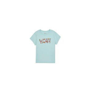T-shirt enfant Vans ELEVATED FLORAL FILL MINI Bleu 16 ans filles - Publicité