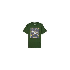 T-shirt enfant Vans BY PRINT BOX BOYS Vert 8 / 10 ans,16 ans filles - Publicité