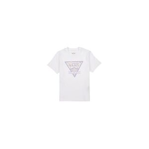 T-shirt enfant Vans CHECKER FLORAL TRIANGLE BFF Blanc 8 / 10 ans,12 / 14 ans,16 ans filles - Publicité