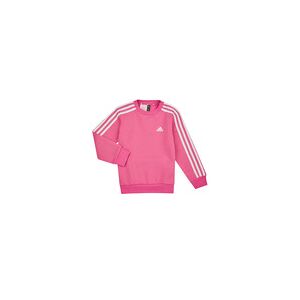 Sweat-shirt enfant adidas LK 3S FL SWT Rose 4 / 5 ans,6 / 7 ans,7 / 8 ans filles - Publicité