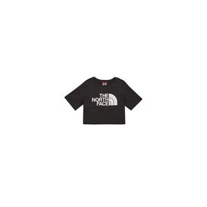 T-shirt enfant The North Face GIRLS S/S CROP EASY TEE Noir 8 ans,10 ans,12 ans,14 ans,6 ans filles - Publicité