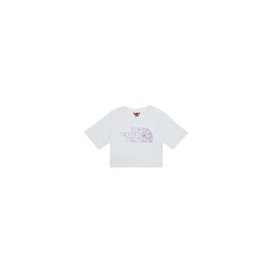 T-shirt enfant The North Face GIRLS S/S CROP EASY TEE Blanc 8 ans,10 ans,12 ans,14 ans,6 ans filles - Publicité