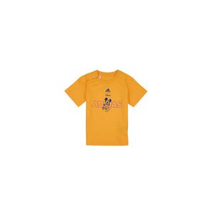 T-shirt enfant adidas DY MM T Jaune 12 / 18 mois,18 / 24 mois,3 / 6 mois,6 / 9 mois,9 / 12 mois,3 / 4 ans garcons - Publicité