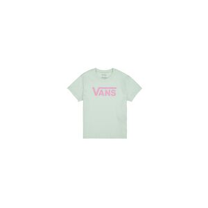 T-shirt enfant Vans FLYING V CREW GIRLS Vert 8 / 10 ans,10 / 12 ans,12 / 14 ans,16 ans filles - Publicité