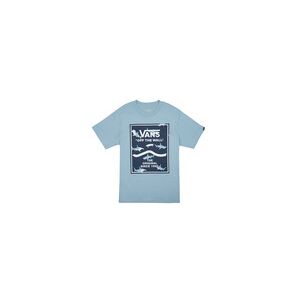 T-shirt enfant Vans PRINT BOX 2.0 Bleu 8 / 10 ans,10 / 12 ans,12 / 14 ans,16 ans garcons - Publicité