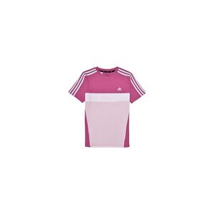 T-shirt enfant adidas J 3S TIB T Rose 11 / 12 ans,13 / 14 ans,7 / 8 ans,9 / 10 ans,15 / 16 ans filles - Publicité