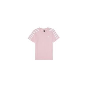 T-shirt enfant adidas LK 3S CO TEE Rose 3 / 4 ans,4 / 5 ans,5 / 6 ans,6 / 7 ans,7 / 8 ans filles - Publicité