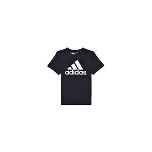 T-shirt enfant adidas LK BL CO TEE Noir 3 / 4 ans,4 / 5 ans,5 / 6 ans,6 / 7 ans,7 / 8 ans garcons - Publicité